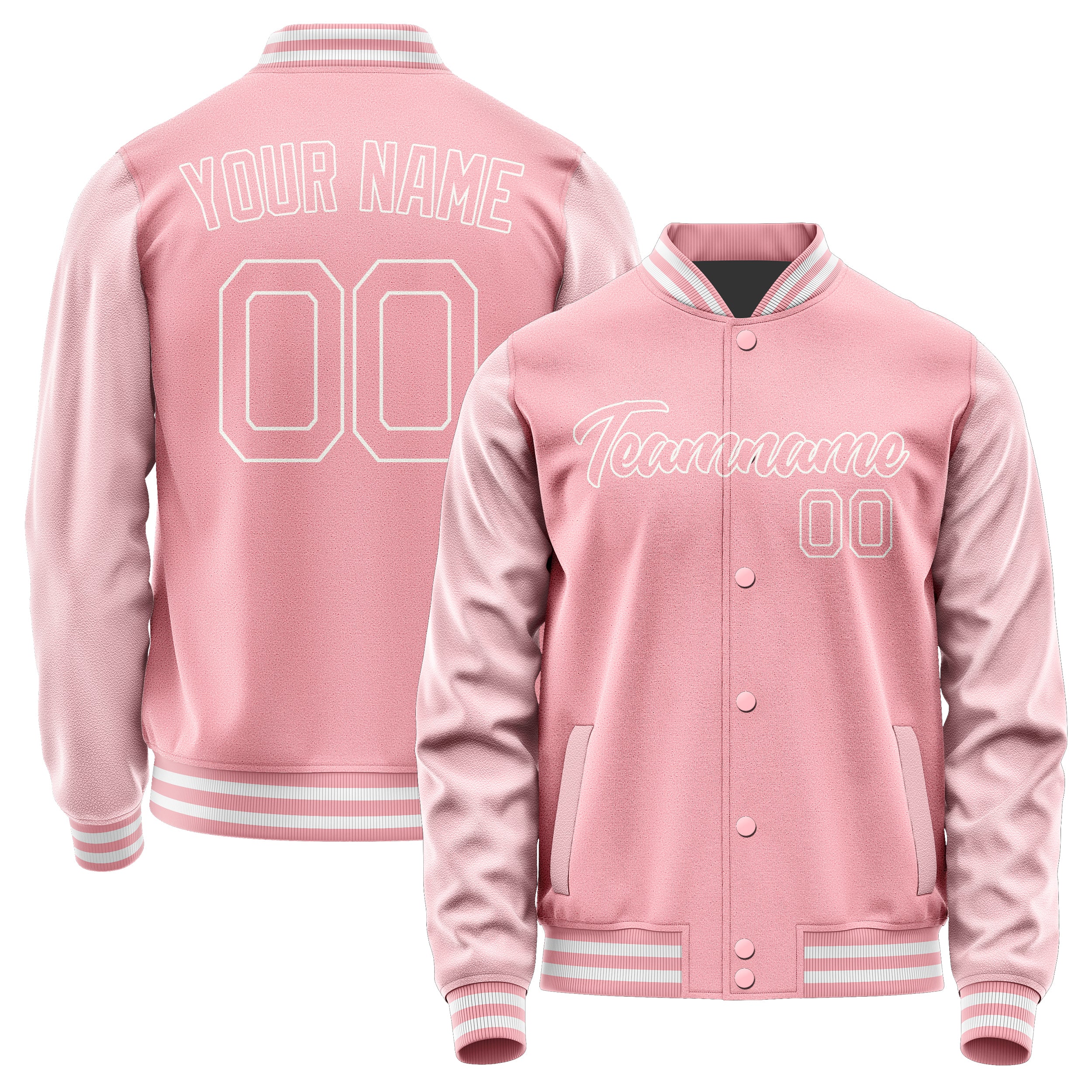 Maßgeschneidertes Rosa Rosa Jacke Ja2121212118B21821