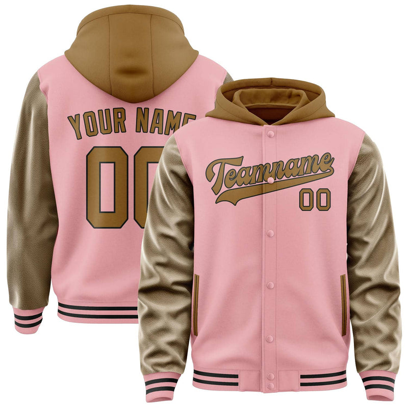 Maßgeschneidertes Rosa Khaki Jacke JA212122211717222217