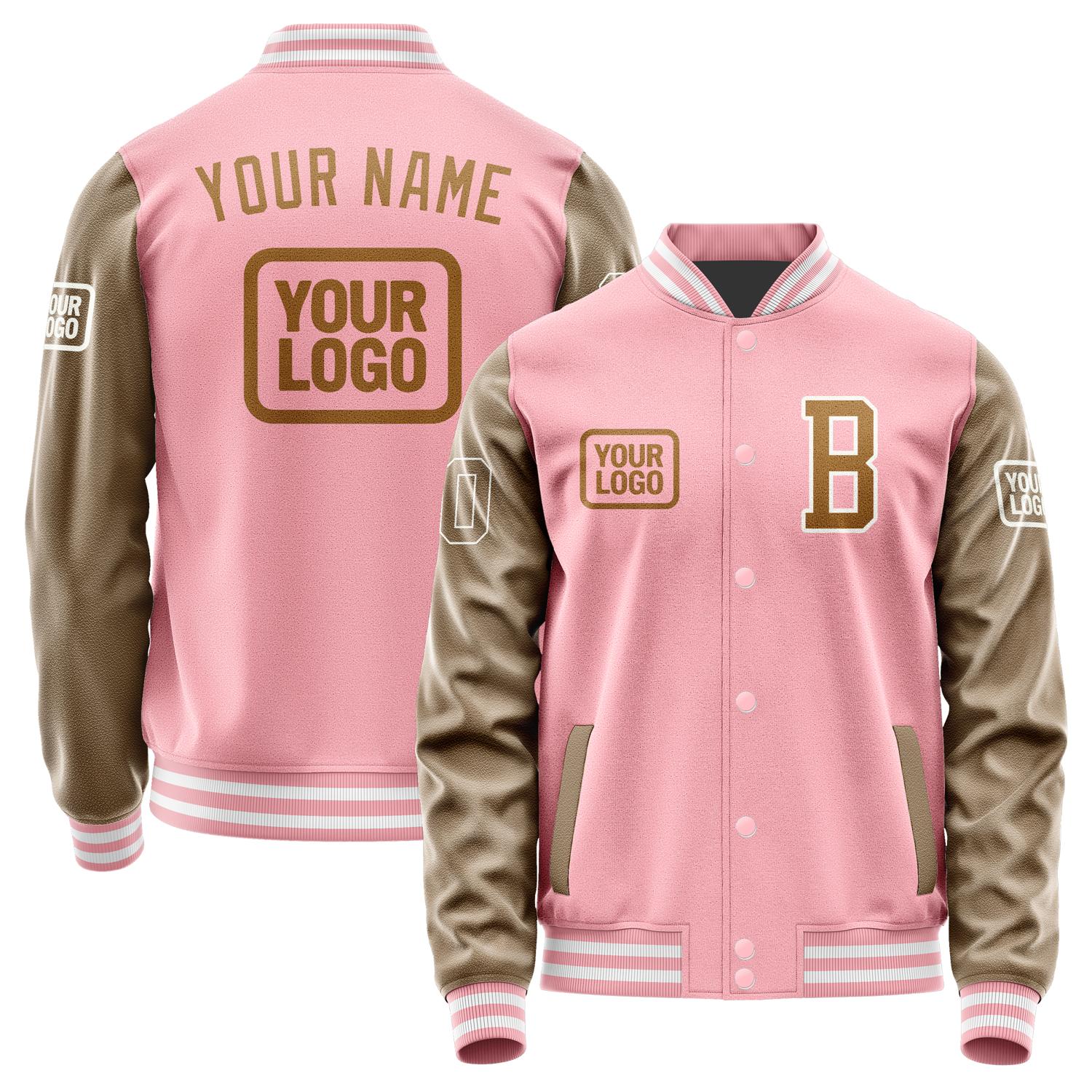 Maßgeschneidertes Rosa Khaki Jacke JA212122211818222218