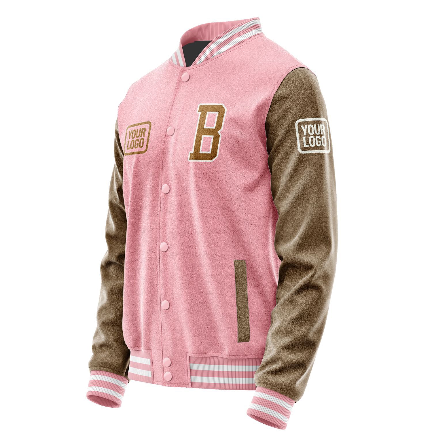 Maßgeschneidertes Rosa Khaki Jacke JA212122211818222218
