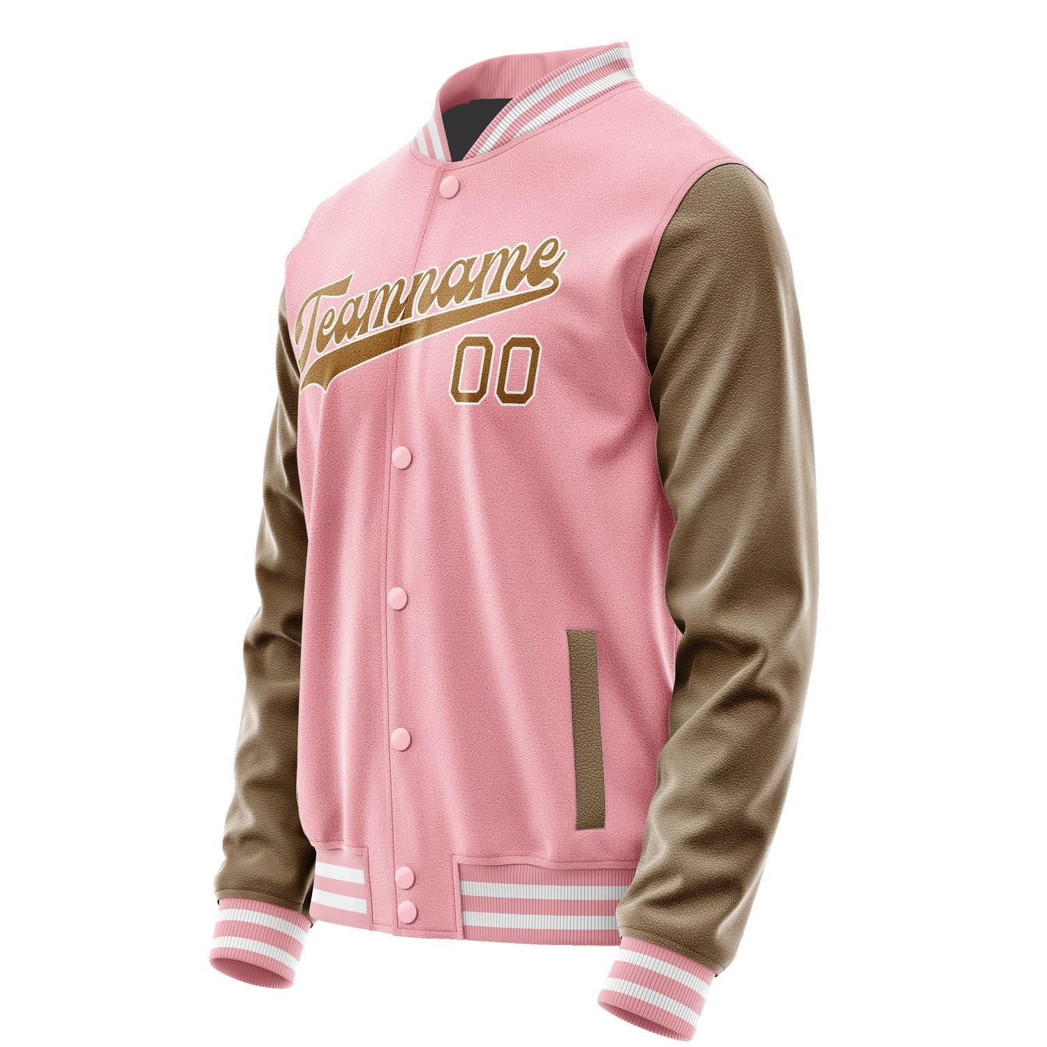 Maßgeschneidertes Rosa Khaki Jacke JA2121222118B31822