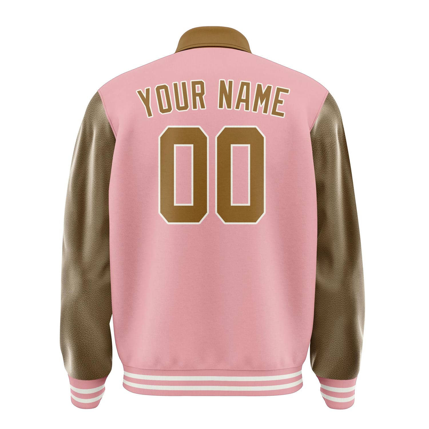 Maßgeschneidertes Rosa Khaki Jacke
