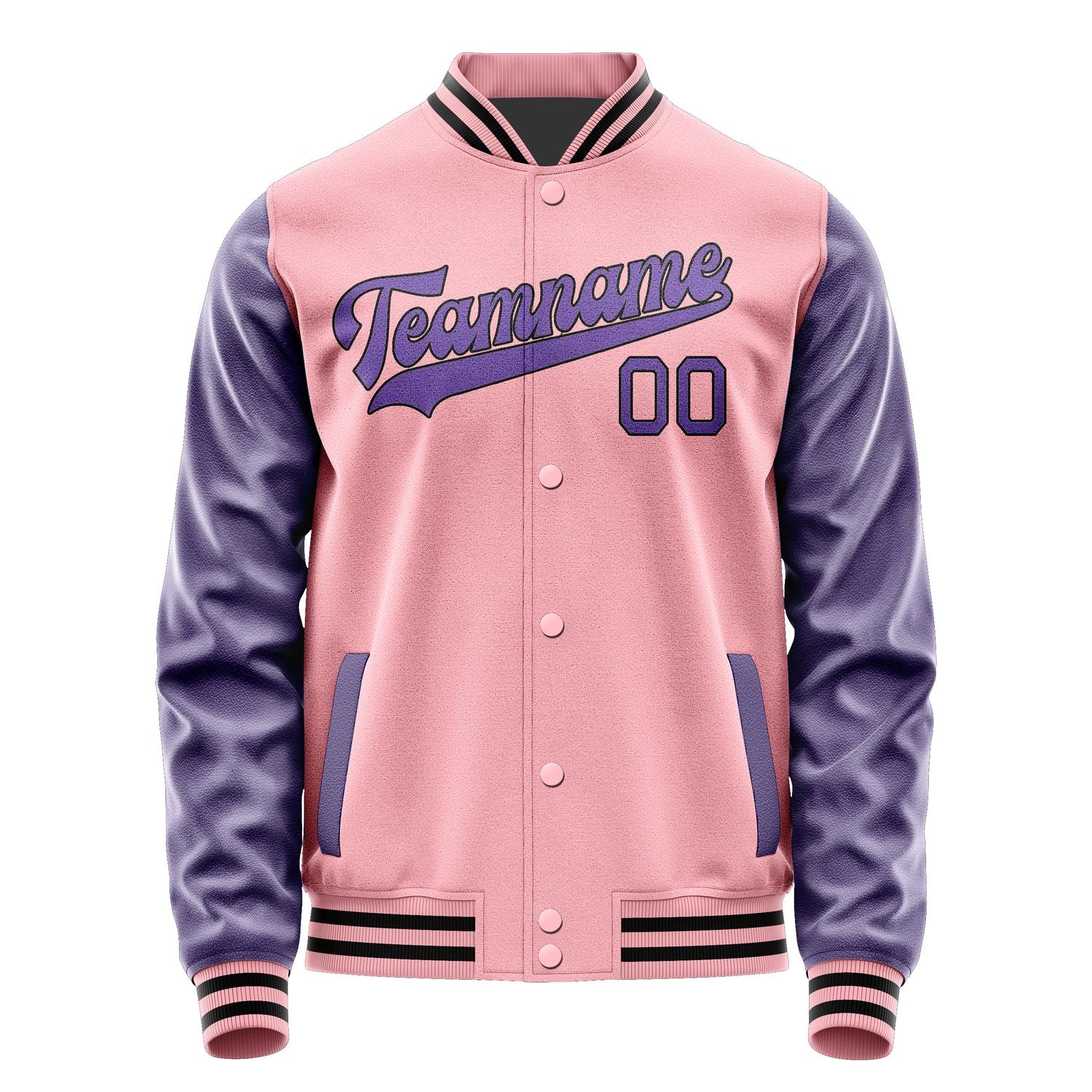 Maßgeschneidertes Rosa Lavendel Jacke JA2121232117B31723