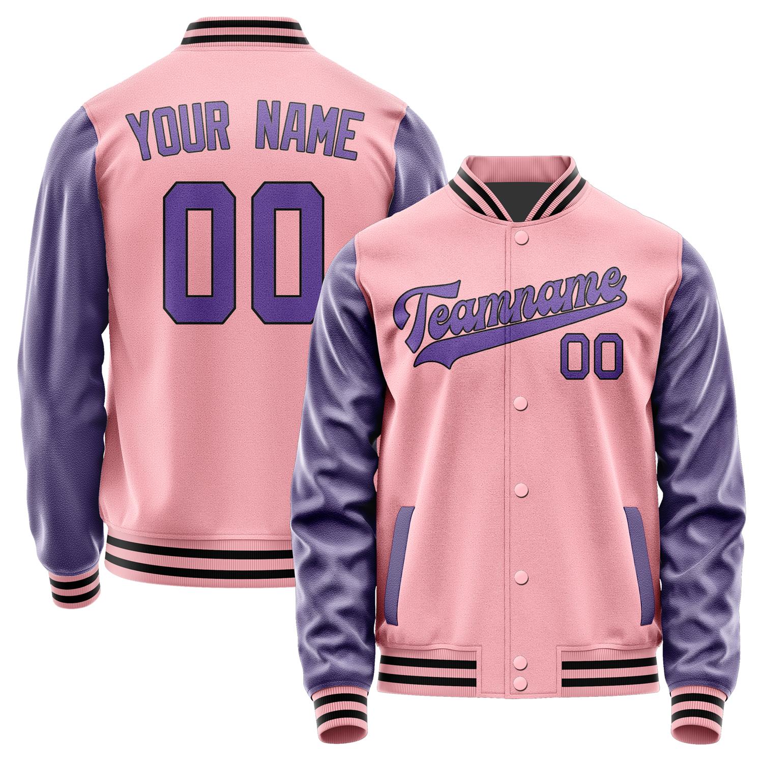 Maßgeschneidertes Rosa Lavendel Jacke JA2121232117B31723