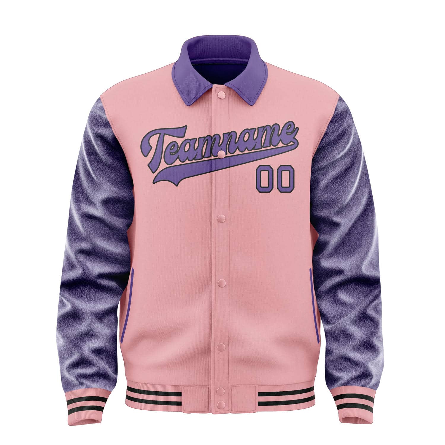 Maßgeschneidertes Rosa Lavendel Jacke