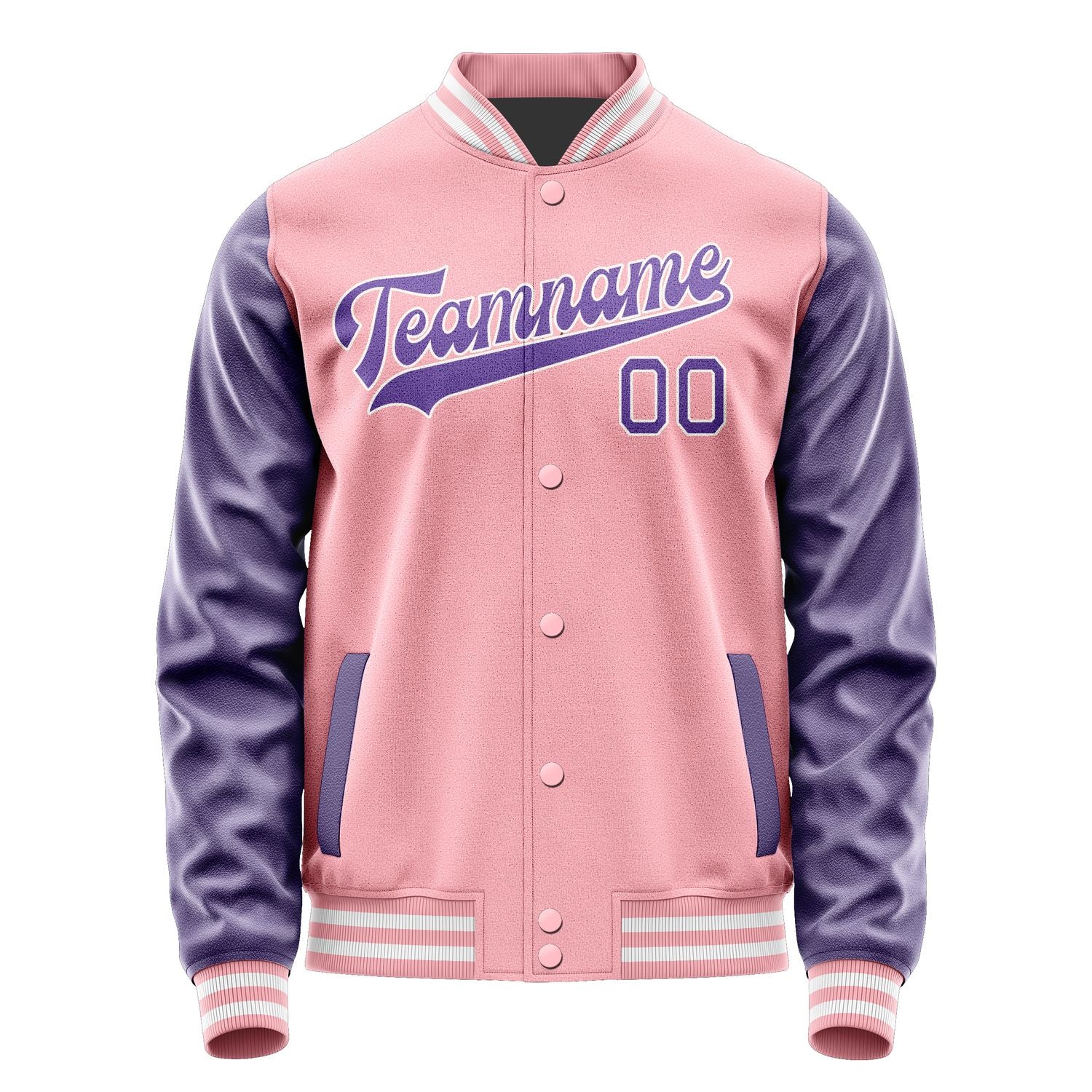 Maßgeschneidertes Rosa Lavendel Jacke JA2121232118B31823