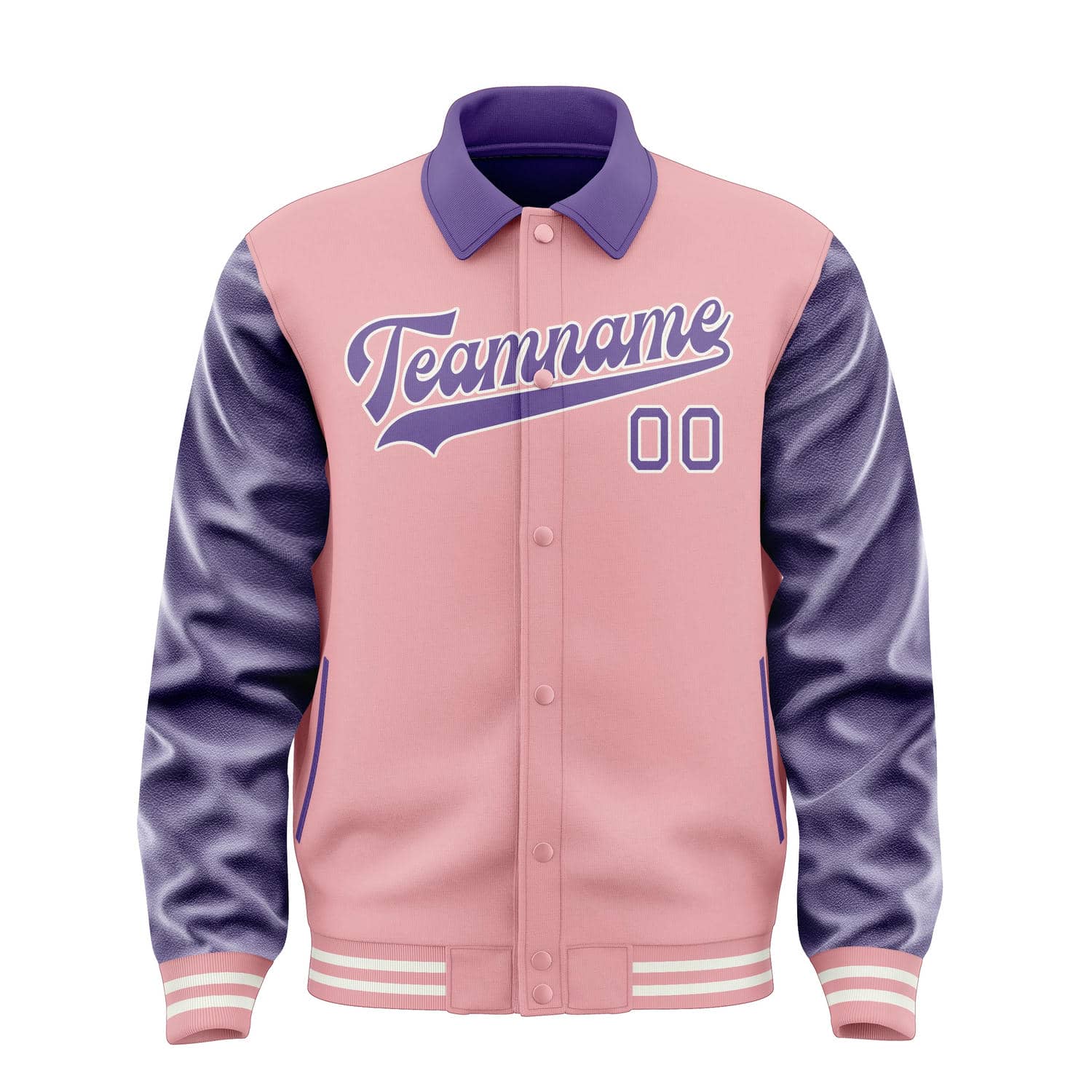 Maßgeschneidertes Rosa Lavendel Jacke
