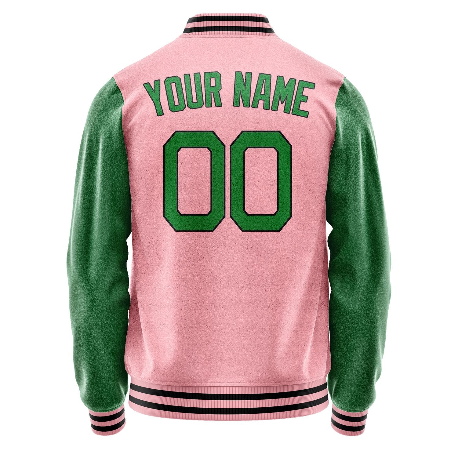 Maßgeschneidertes Rosa Smaragdgrün Jacke Ja2121242117B21724