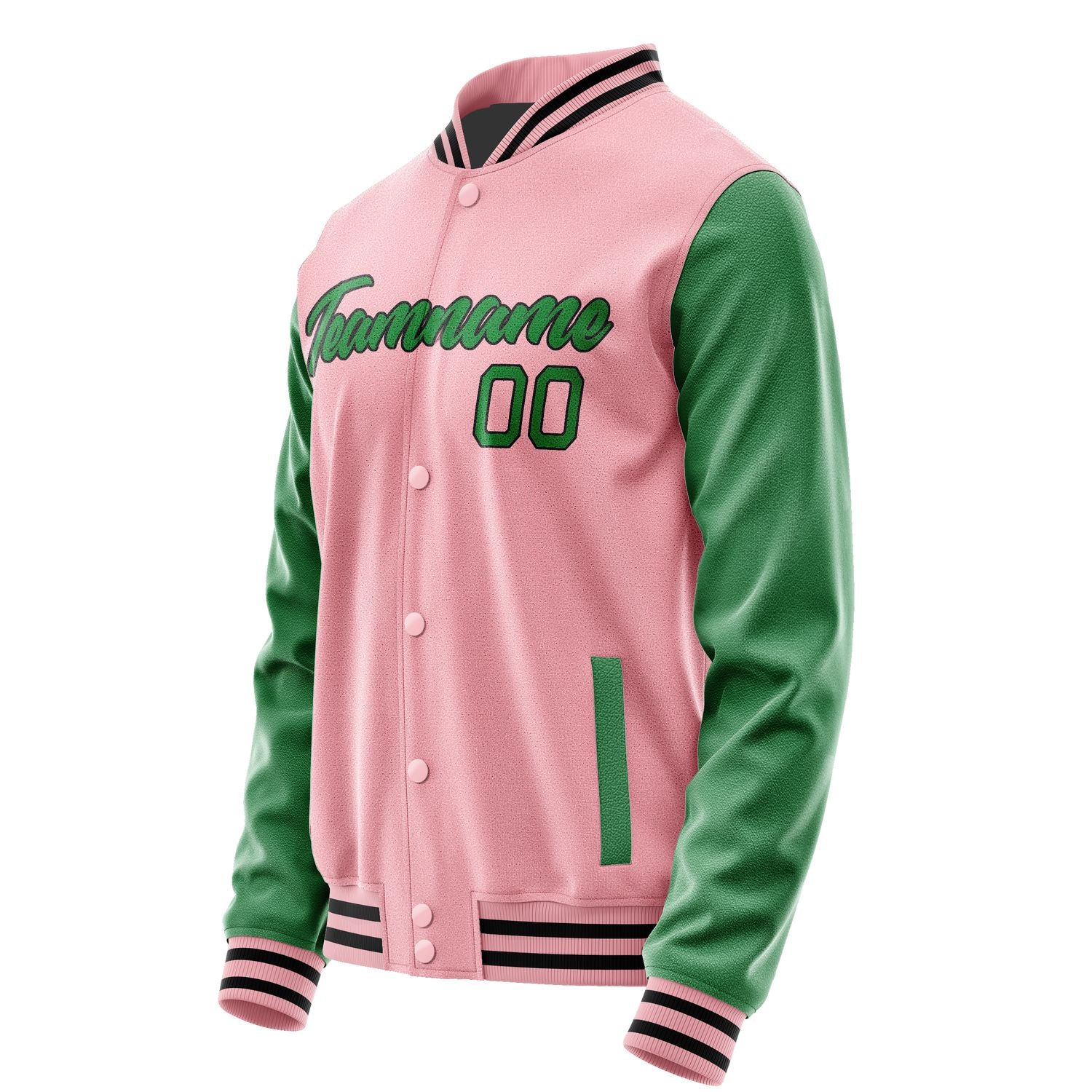 Maßgeschneidertes Rosa Smaragdgrün Jacke Ja2121242117B21724