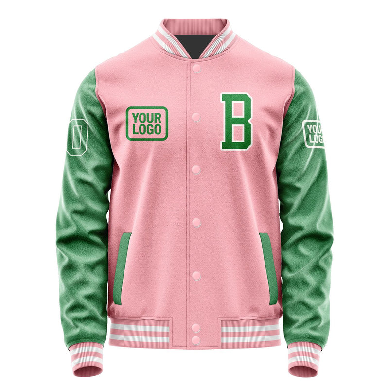 Maßgeschneidertes Rosa Smaragdgrün Jacke JA212124211818242418