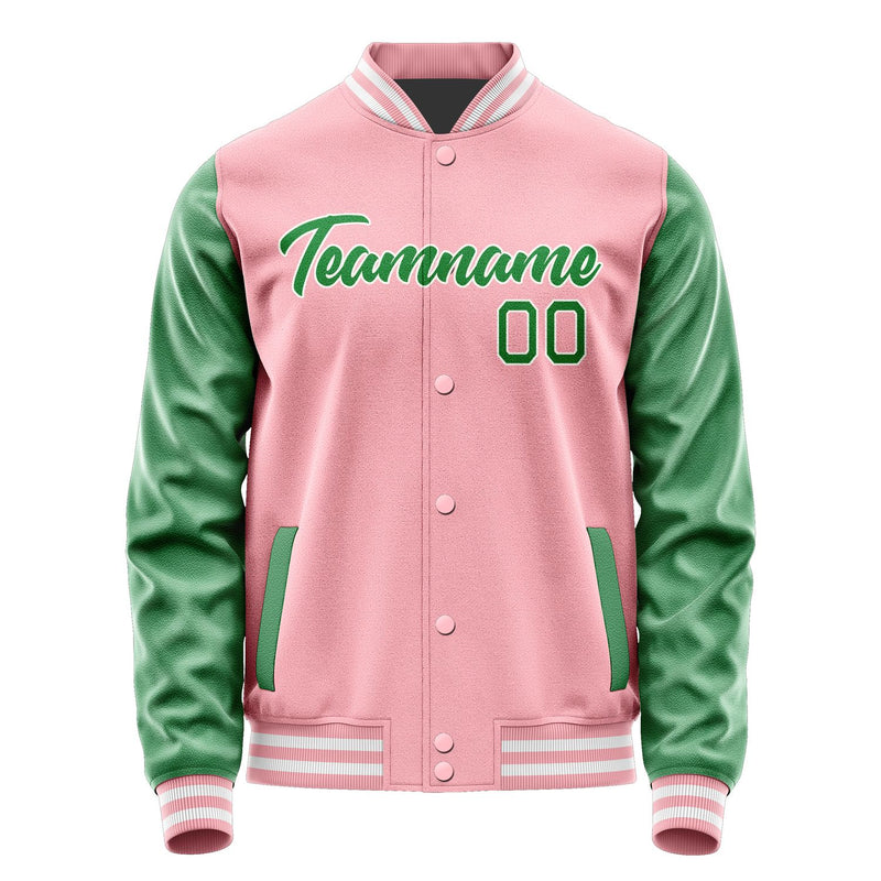 Maßgeschneidertes Rosa Smaragdgrün Jacke Ja2121242118B21824