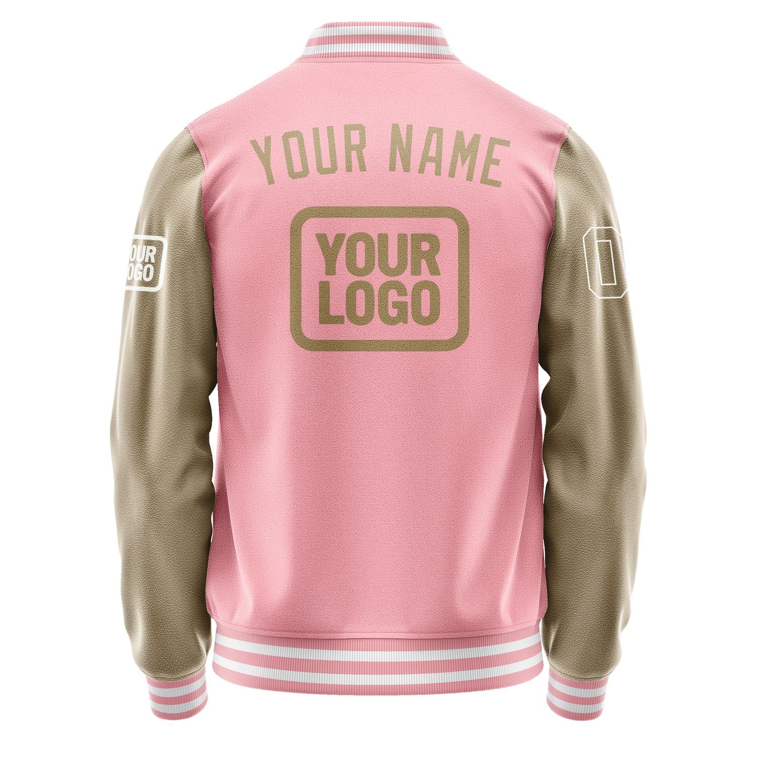 Maßgeschneidertes Rosa Hellkhaki Jacke JA212125211818252518
