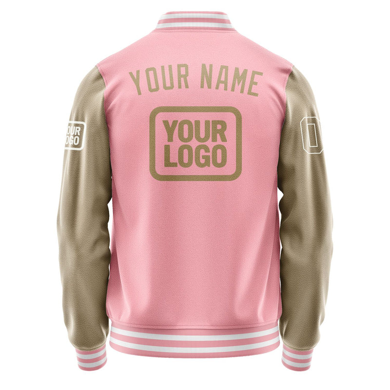 Maßgeschneidertes Rosa Hellkhaki Jacke JA212125211818252518