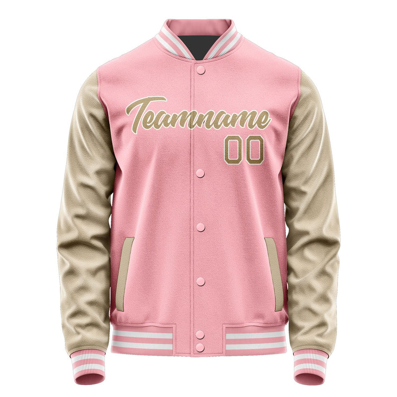 Maßgeschneidertes Rosa Hellkhaki Jacke Ja2121252118B21825