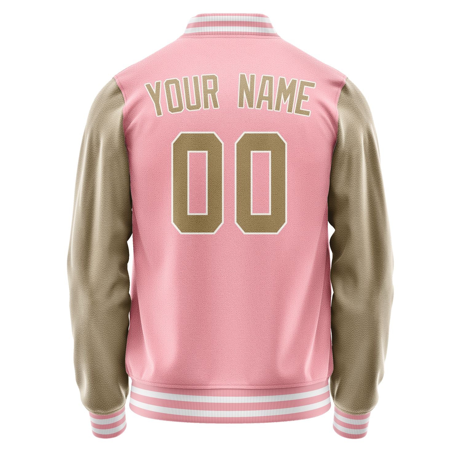 Maßgeschneidertes Rosa Hellkhaki Jacke JA2121252118B31825