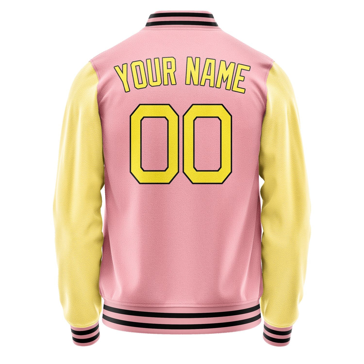 Maßgeschneidertes Rosa Blassgelb Jacke Ja2121262117B21726