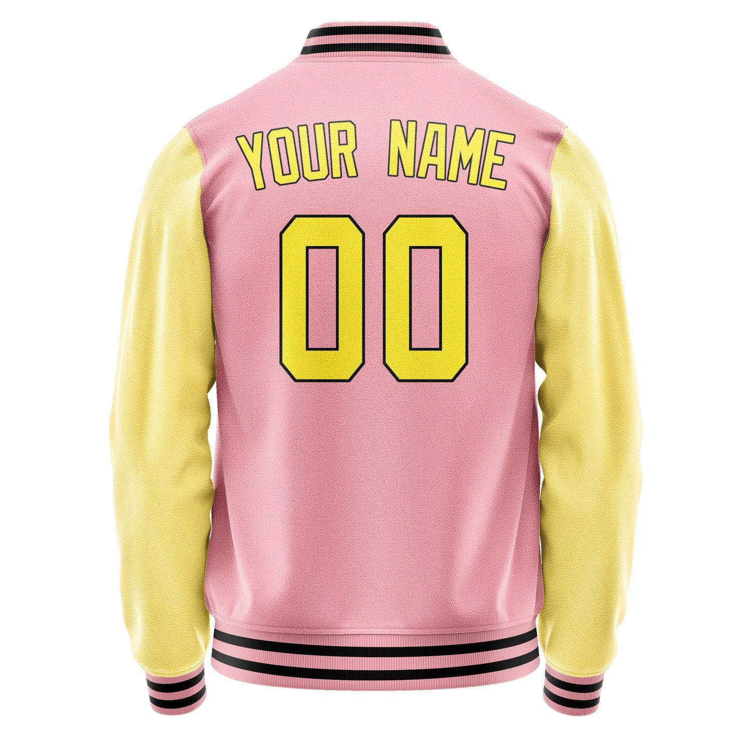 Maßgeschneidertes Rosa Blassgelb Jacke JA2121262117B31726