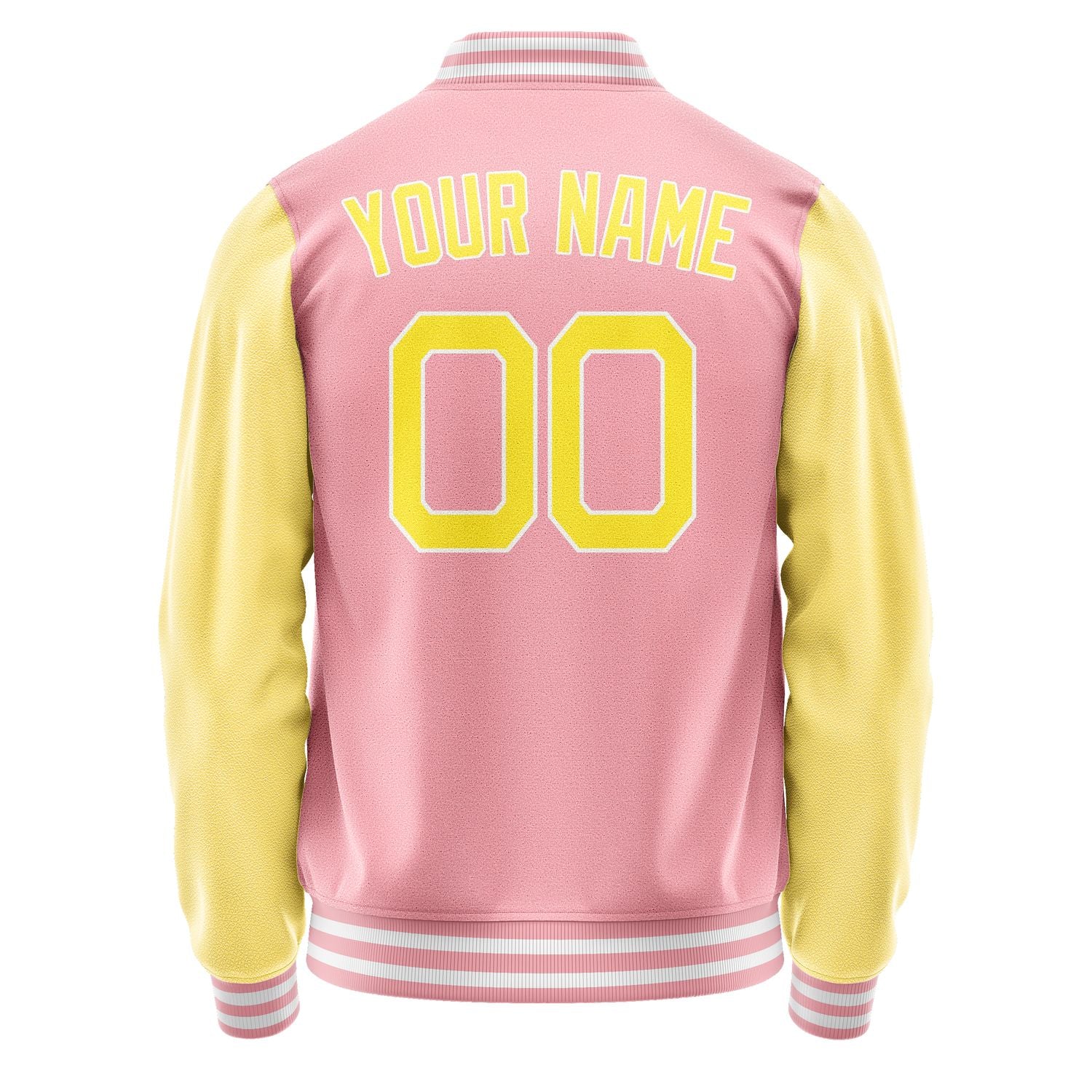 Maßgeschneidertes Rosa Blassgelb Jacke Ja2121262118B21826
