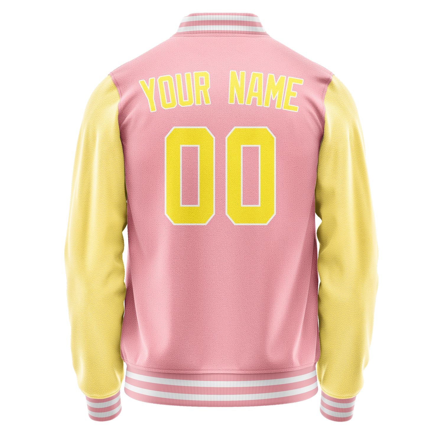 Maßgeschneidertes Rosa Blassgelb Jacke JA2121262118B31826