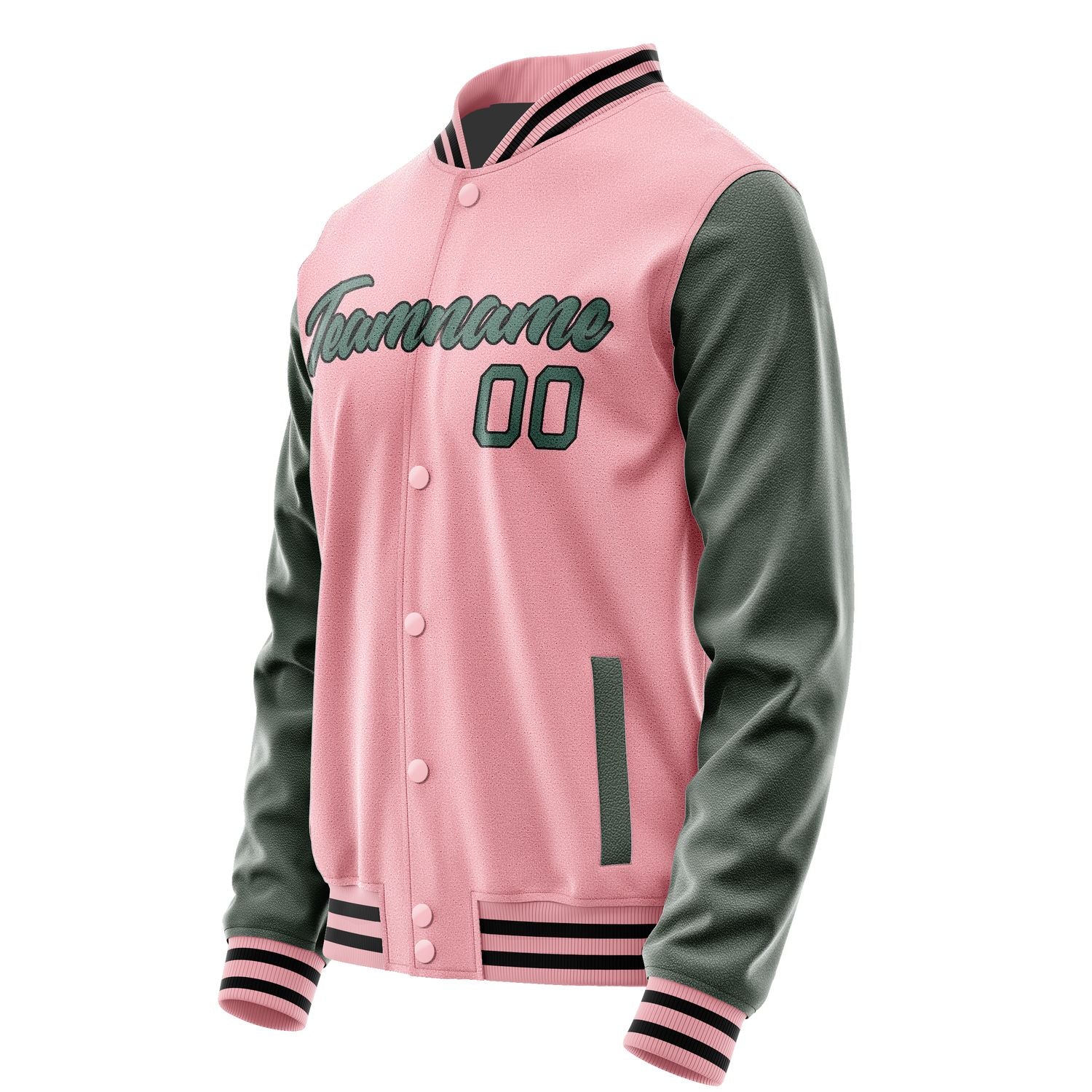 Maßgeschneidertes Rosa Blaugrün Jacke Ja2121272117B21727