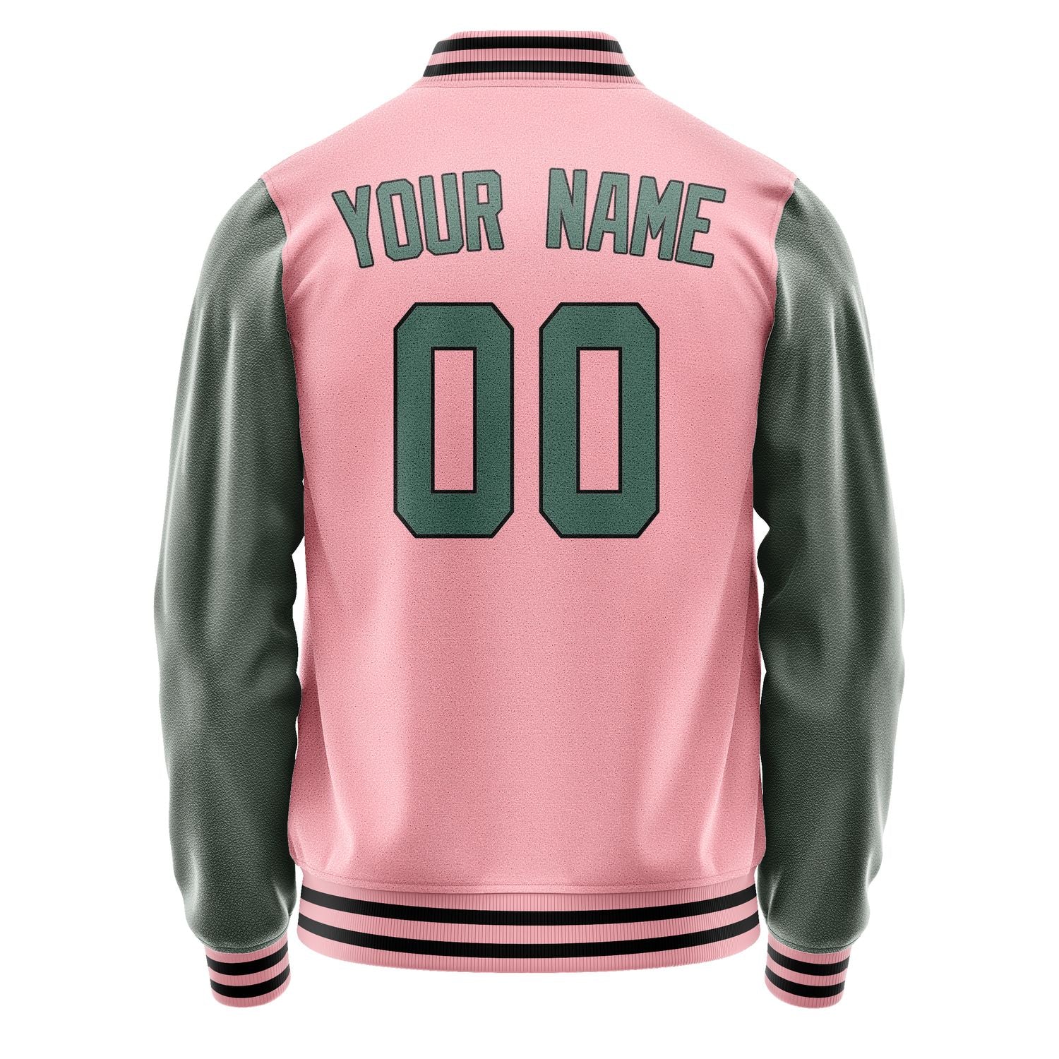 Maßgeschneidertes Rosa Blaugrün Jacke JA2121272117B31727