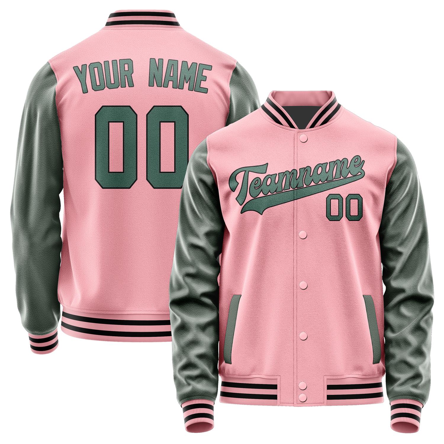 Maßgeschneidertes Rosa Blaugrün Jacke JA2121272117B31727
