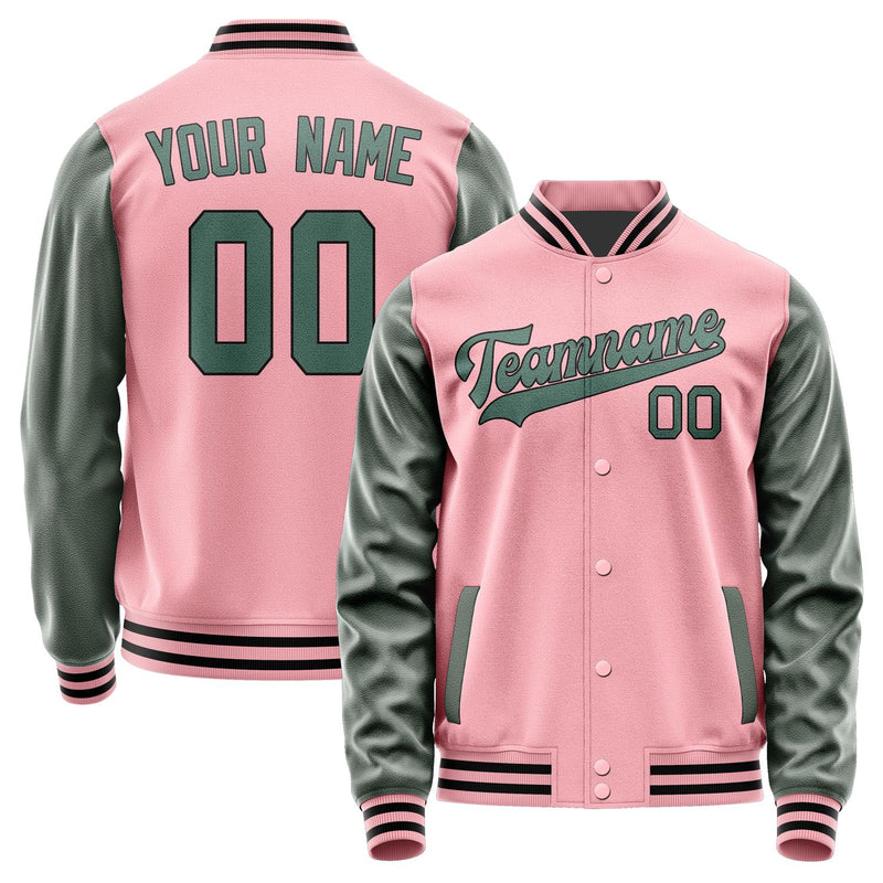 Maßgeschneidertes Rosa Blaugrün Jacke JA2121272117B31727