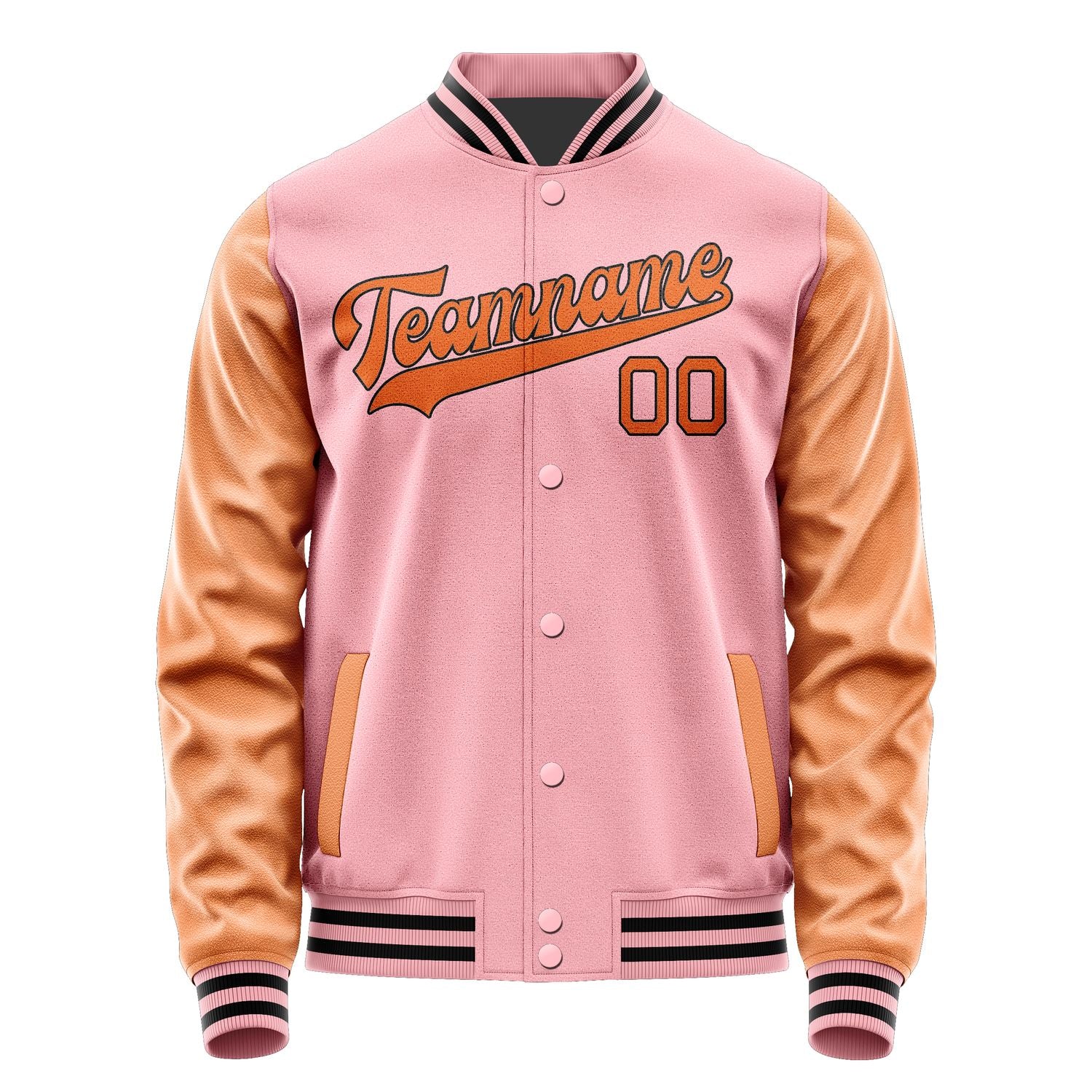 Maßgeschneidertes Rosa Orange Jacke JA2121282117B31728