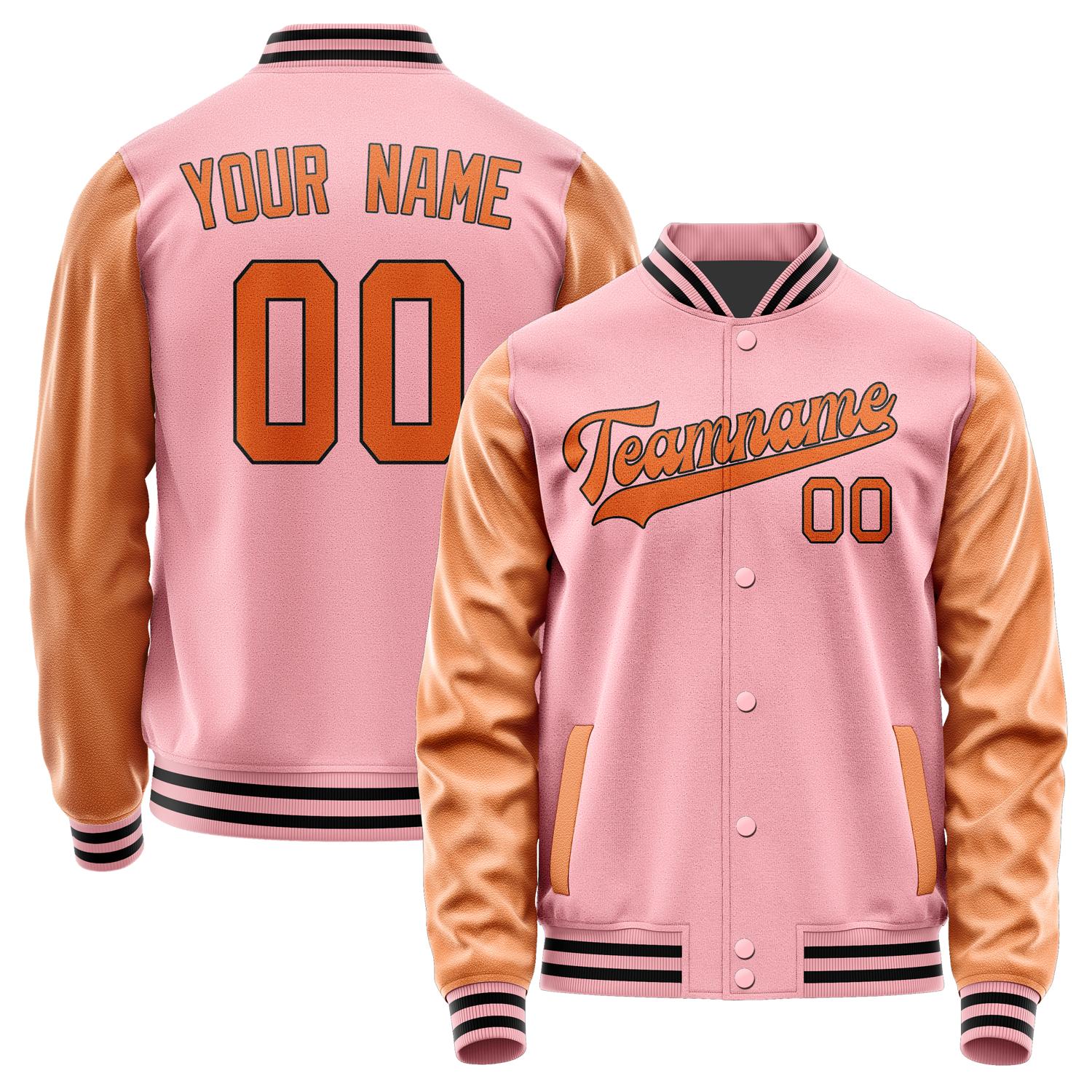 Maßgeschneidertes Rosa Orange Jacke JA2121282117B31728