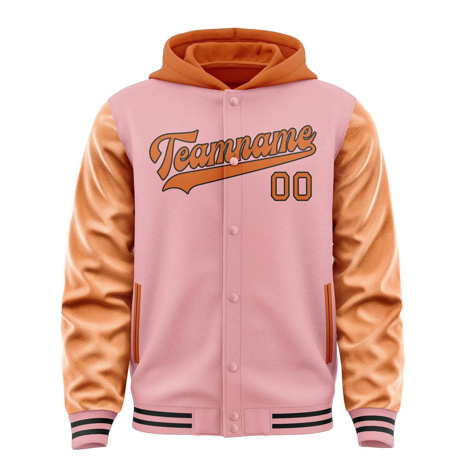 Maßgeschneidertes Rosa Orange Jacke