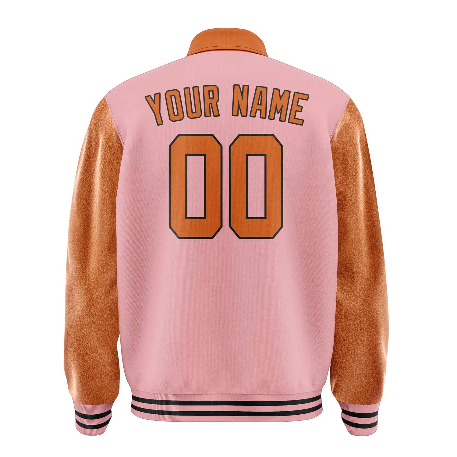 Maßgeschneidertes Rosa Orange Jacke