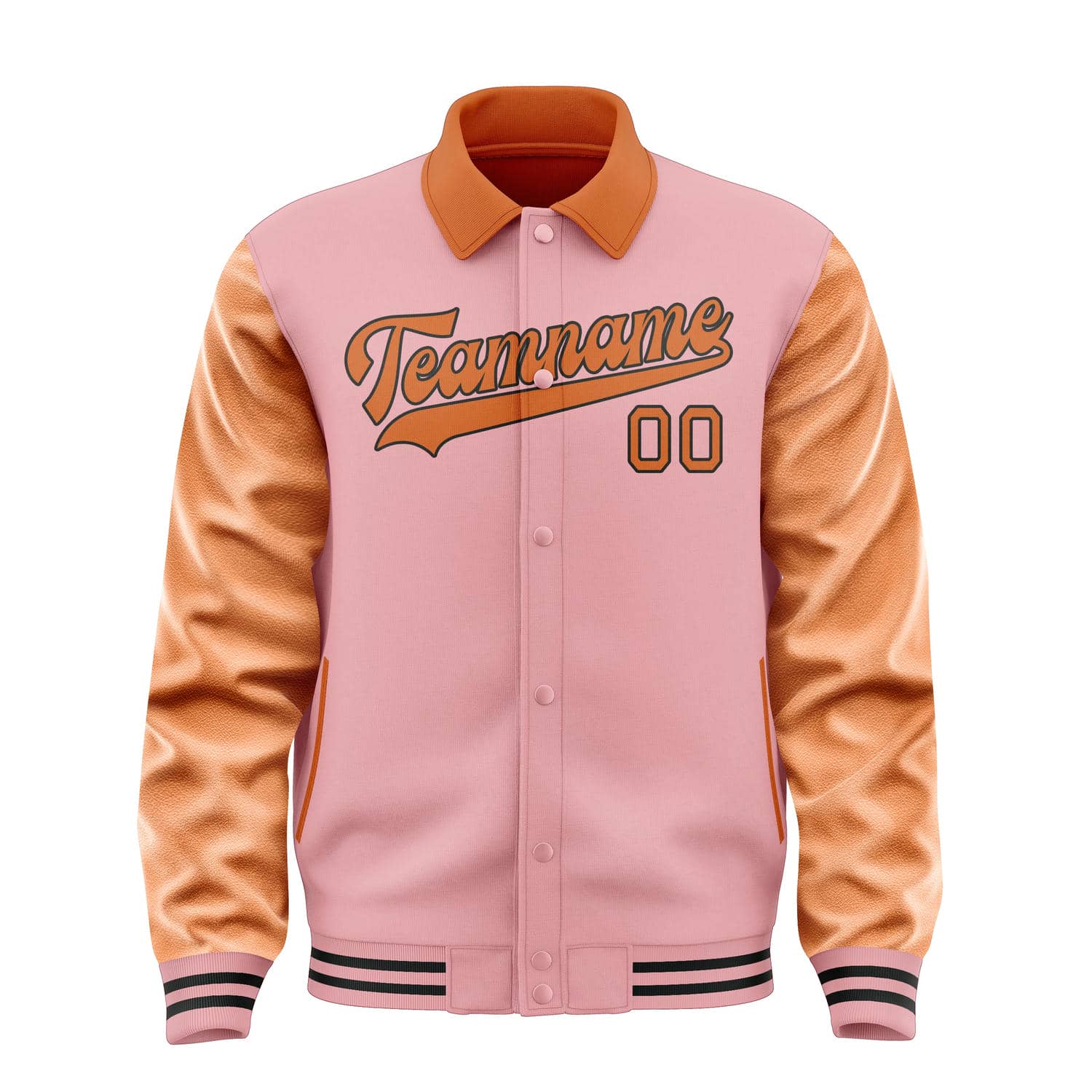Maßgeschneidertes Rosa Orange Jacke