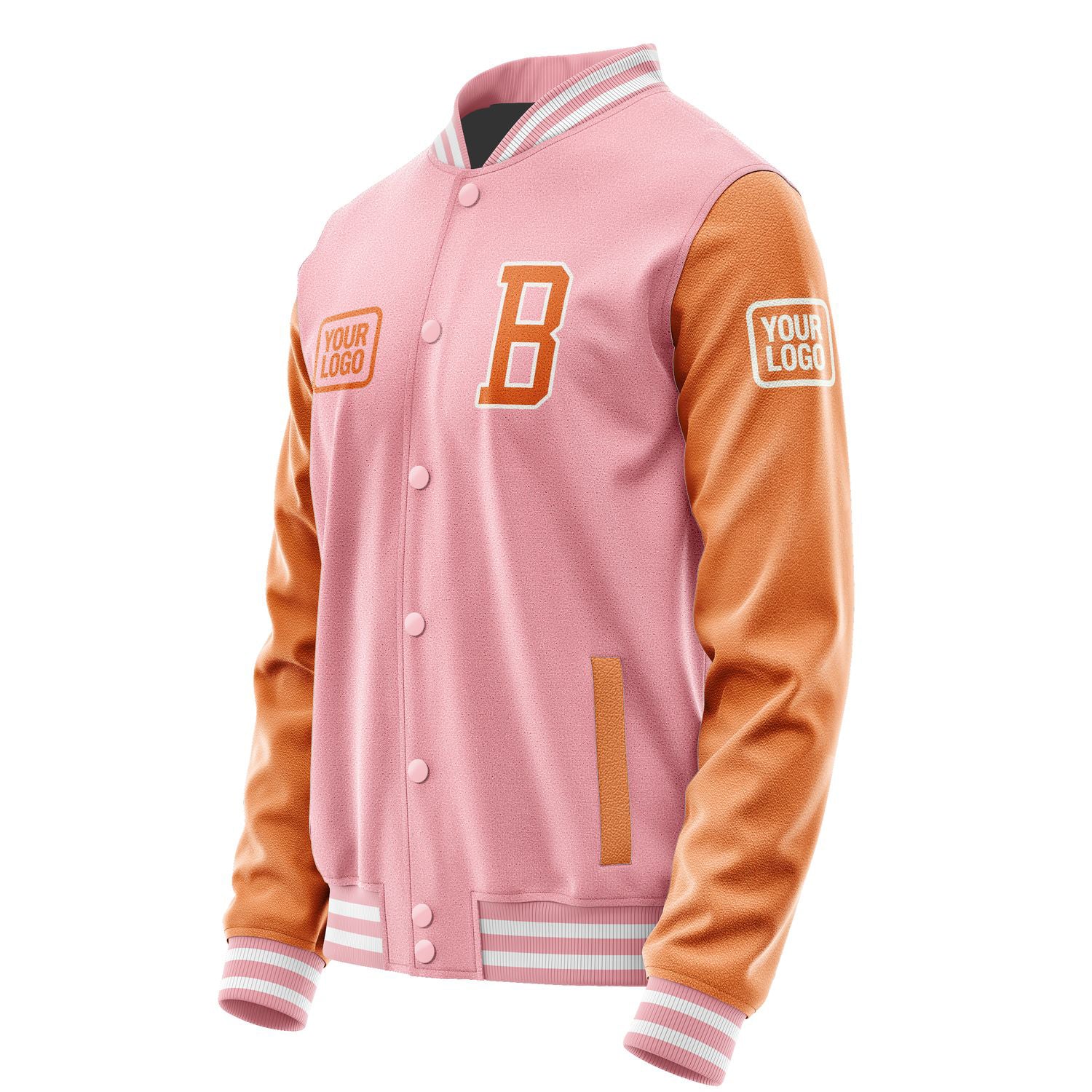 Maßgeschneidertes Rosa Orange Jacke JA212128211818282818