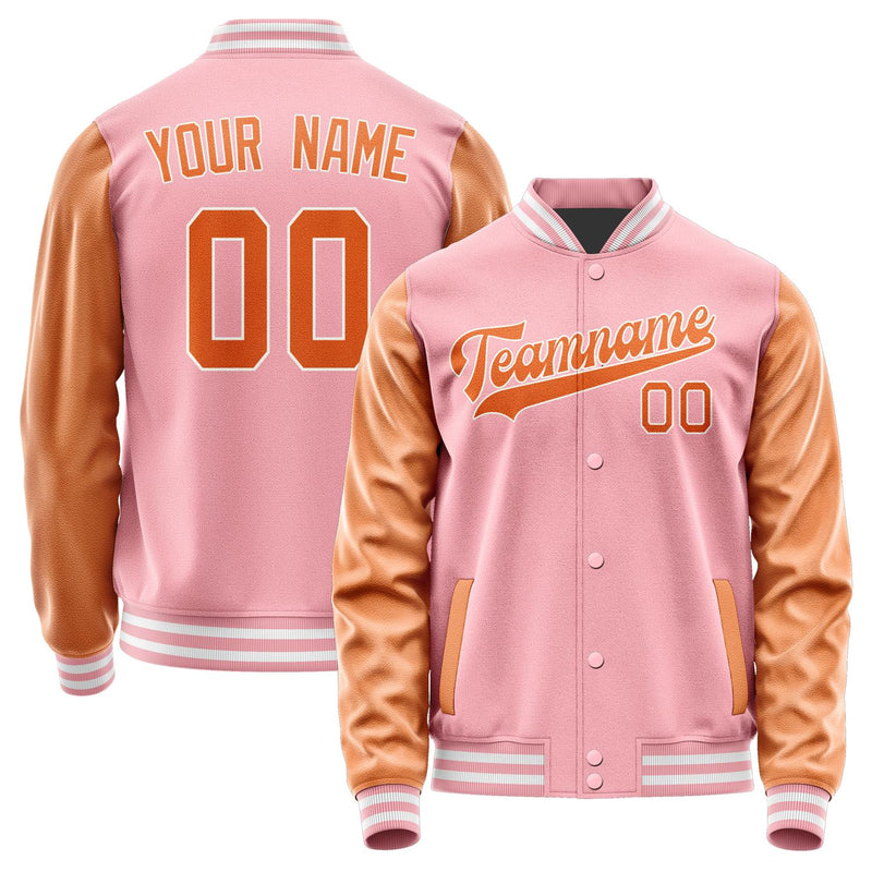 Maßgeschneidertes Rosa Orange Jacke JA2121282118B31828
