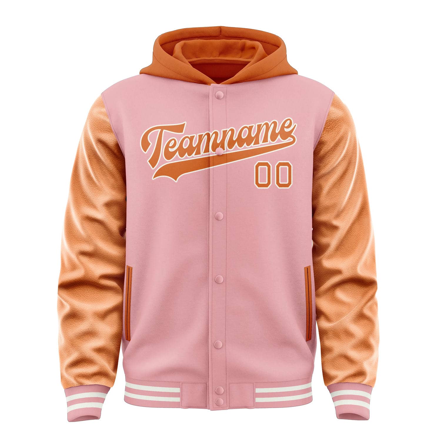 Maßgeschneidertes Rosa Orange Jacke