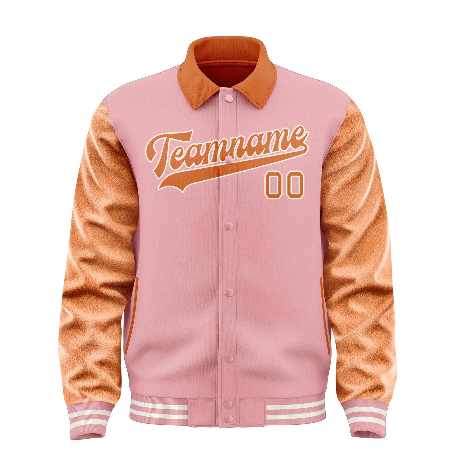 Maßgeschneidertes Rosa Orange Jacke