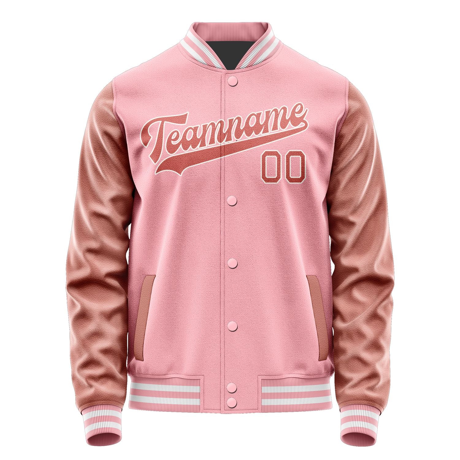 Maßgeschneidertes Rosa Kupferrose Jacke JA2121292118B31829