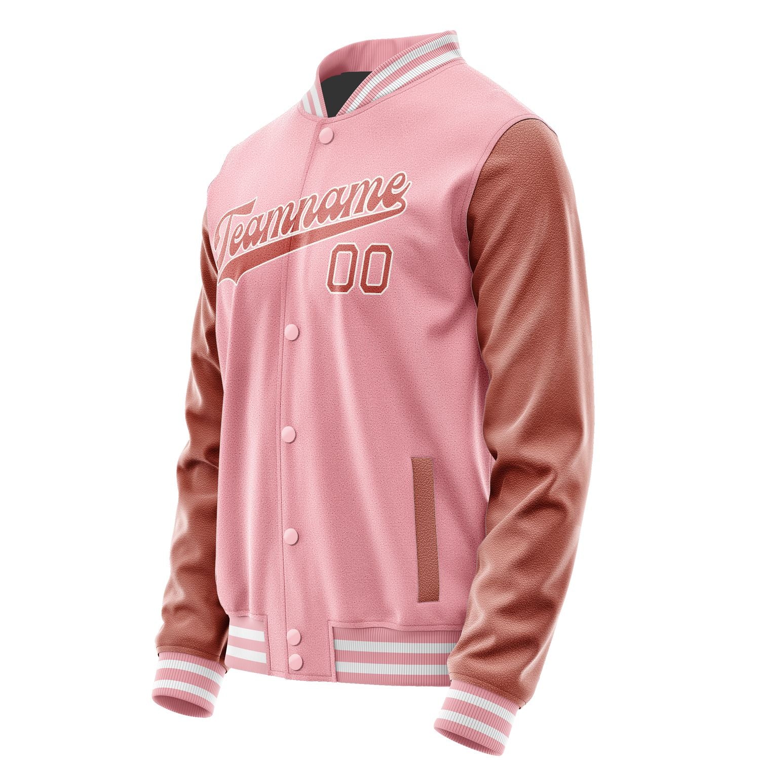 Maßgeschneidertes Rosa Kupferrose Jacke JA2121292118B31829