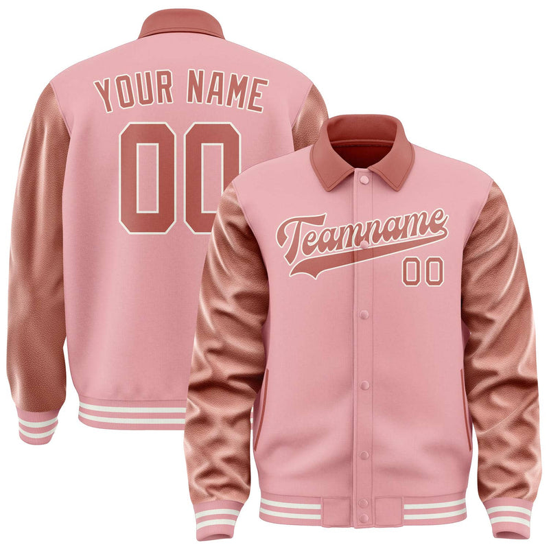 Maßgeschneidertes Rosa Kupferrose Jacke JA212129211818292918