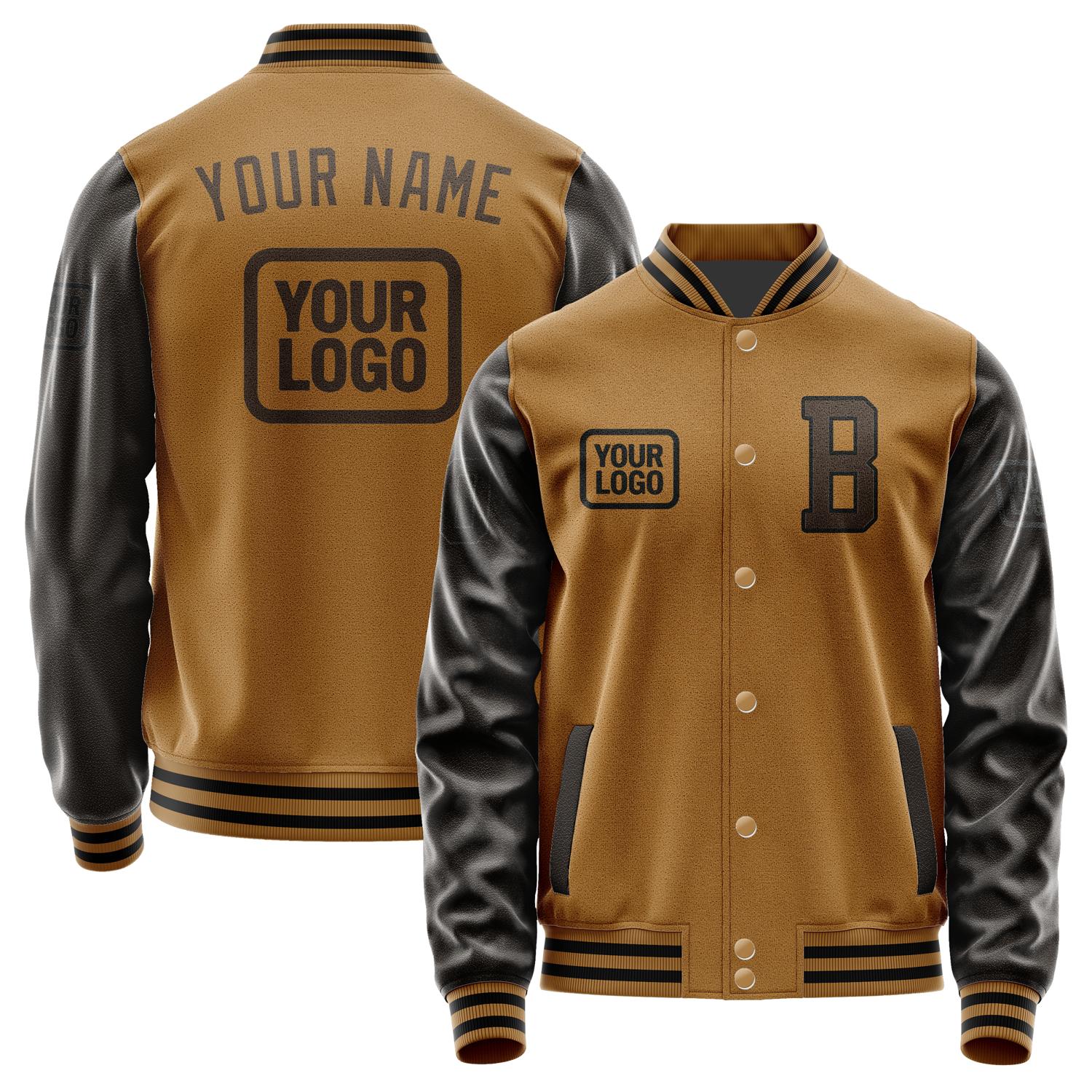 Maßgeschneidertes Khaki Braun Jacke JA222201221717010117