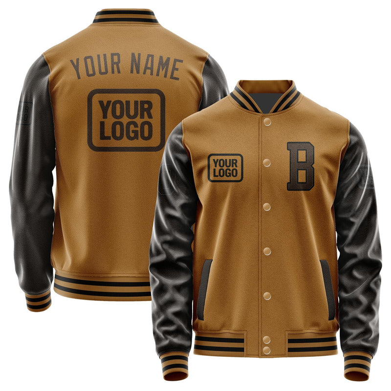 Maßgeschneidertes Khaki Braun Jacke JA222201221717010117