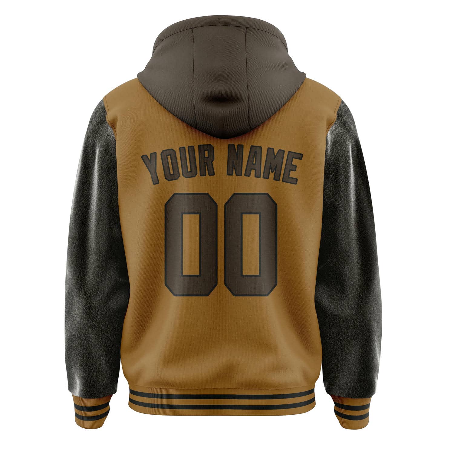 Maßgeschneidertes Khaki Braun Jacke