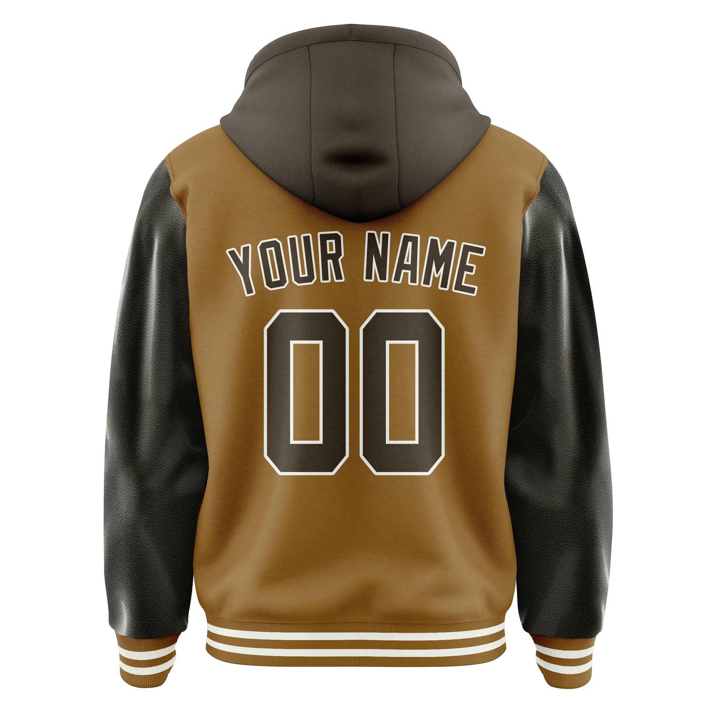 Maßgeschneidertes Khaki Braun Jacke