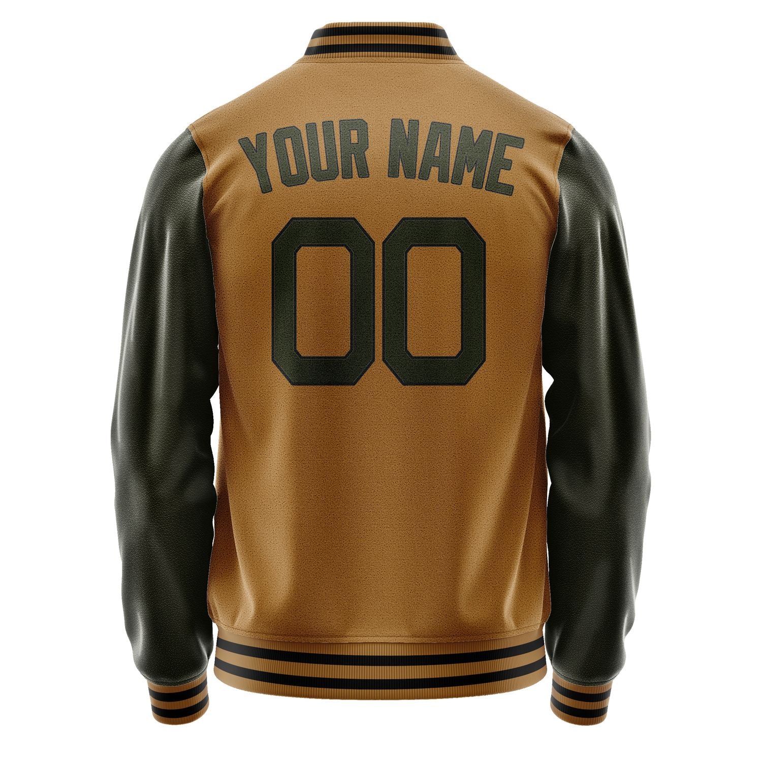 Maßgeschneidertes Khaki Dunkles Oliv Jacke JA2222022217B21702