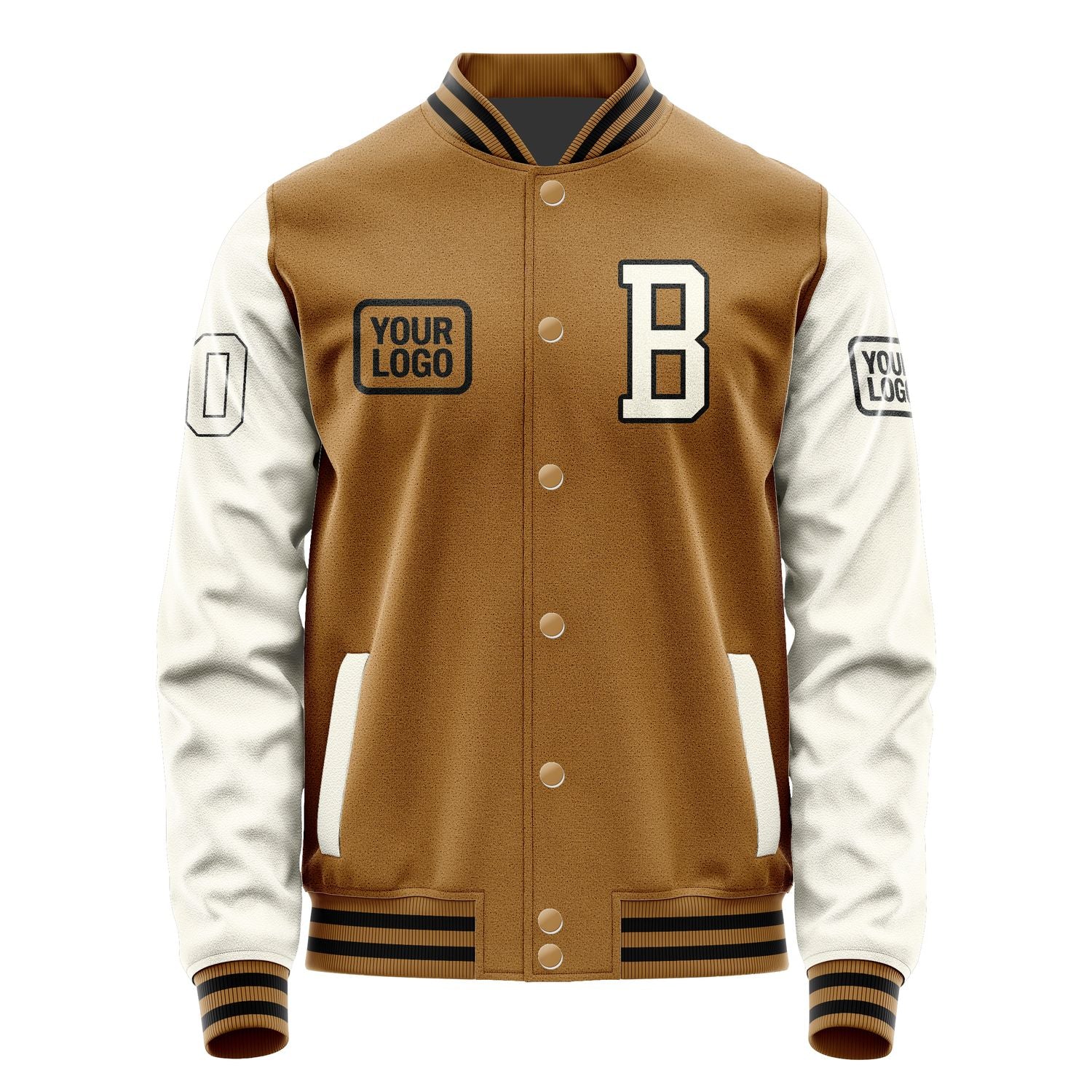 Maßgeschneidertes Khaki Beige Jacke JA222203221717030317