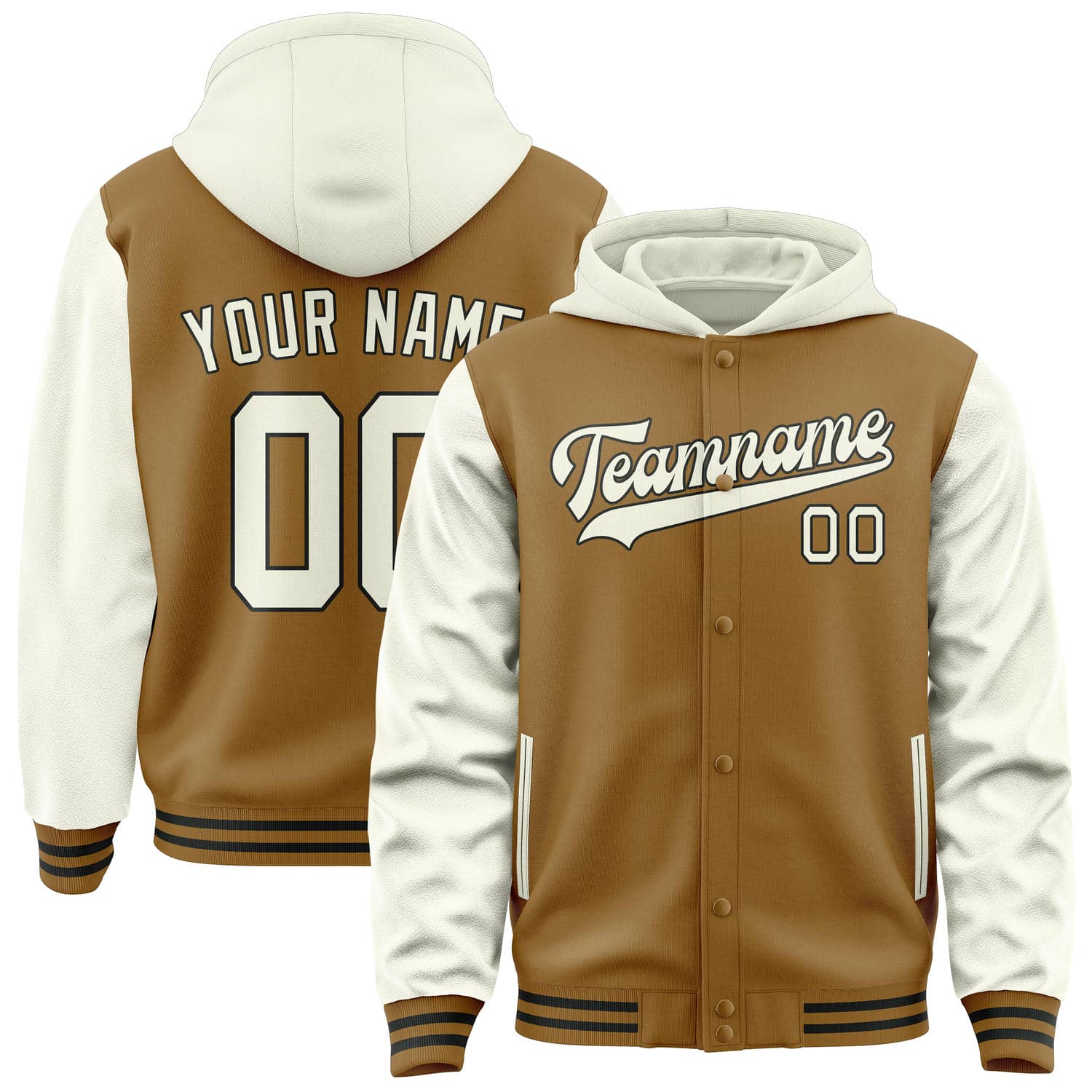 Maßgeschneidertes Khaki Beige Jacke JA222203221717030317