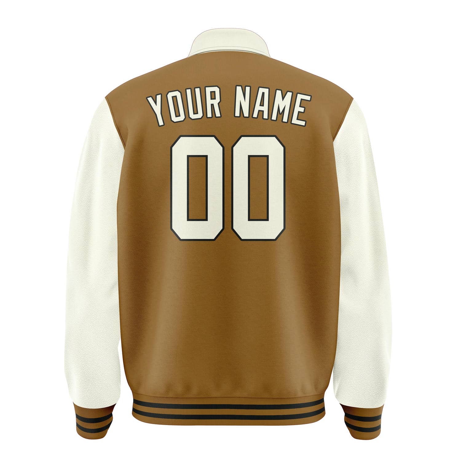 Maßgeschneidertes Khaki Beige Jacke