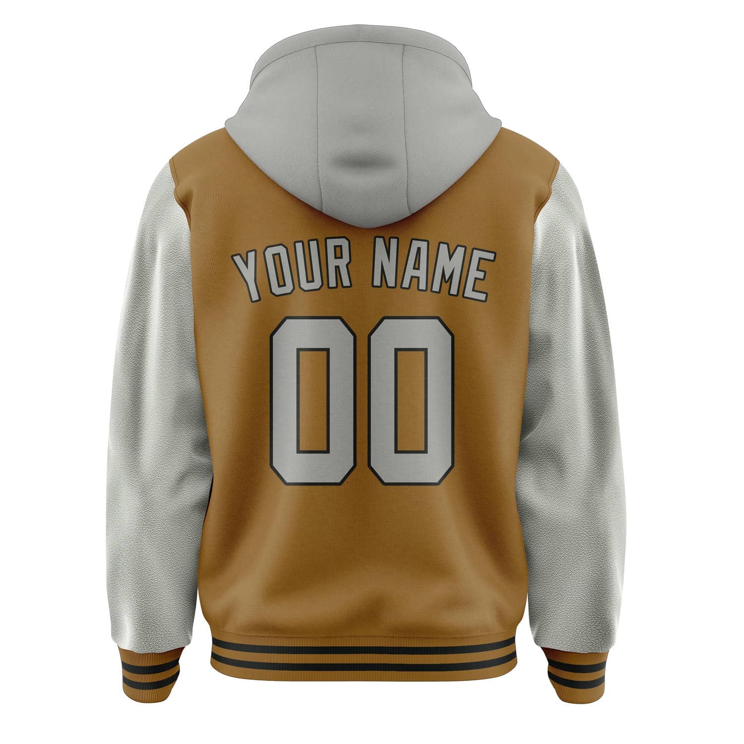 Maßgeschneidertes Khaki Grau Jacke