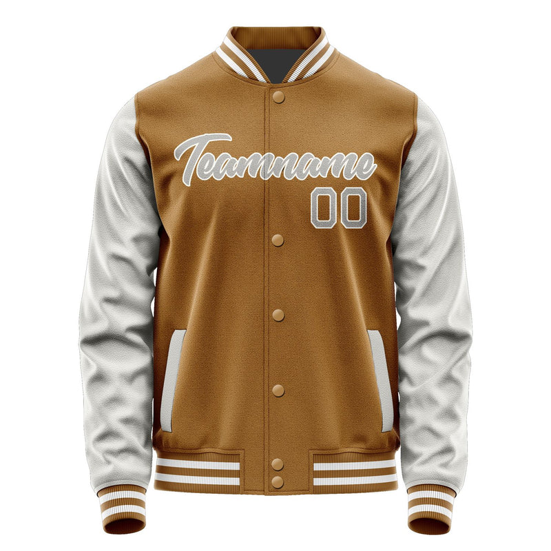 Maßgeschneidertes Khaki Grau Jacke JA2222042218B21804