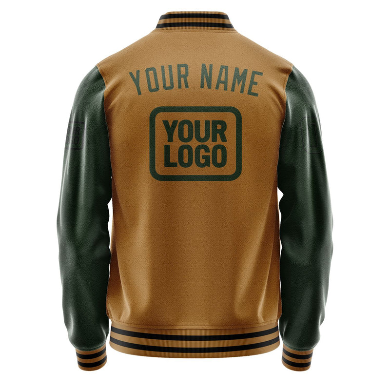 Maßgeschneidertes Khaki Tannengrün Jacke JA222206221717060617